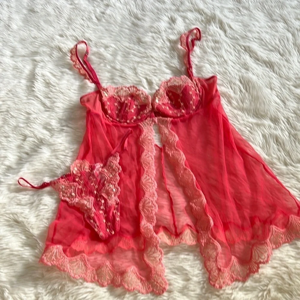 Victoria’s Secret Y2K Babydoll Set